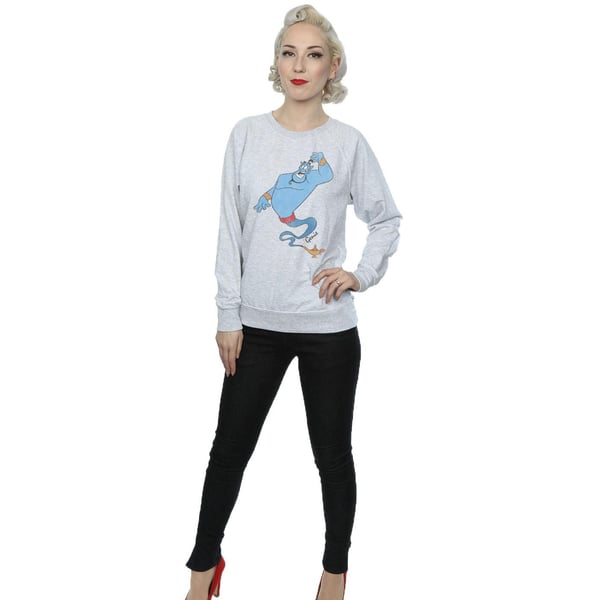 Aladdin Womens/Ladies Classic Genie Heather Sweatshirt