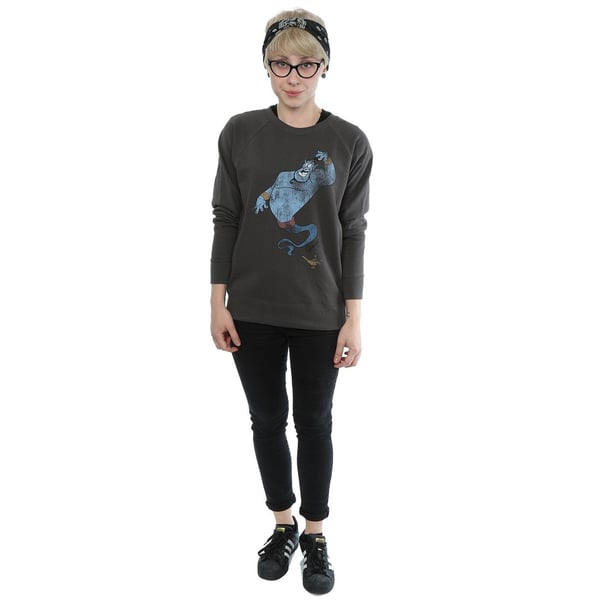 Aladdin Womens/Ladies Classic Genie Heather Sweatshirt