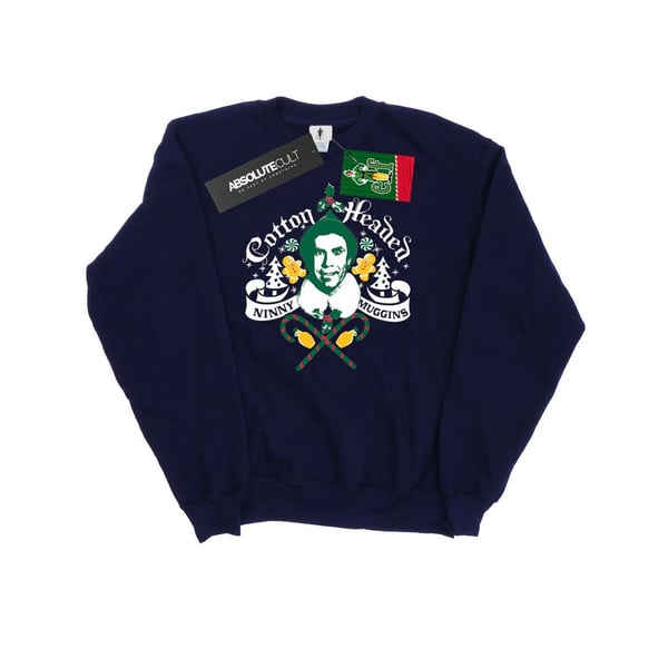 Elf Womens/Ladies Headed Ninny Muggins Sweatshirt