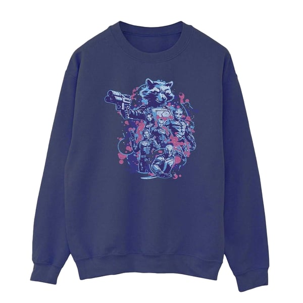 Guardians Of The Galaxy Volume 3 Womens/Ladies Group Shot Sweatshirt