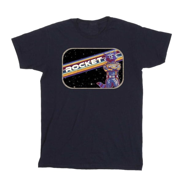 Guardians Of The Galaxy Volume 3 Girls Rocket Raccoon Pose Cotton T-Shirt