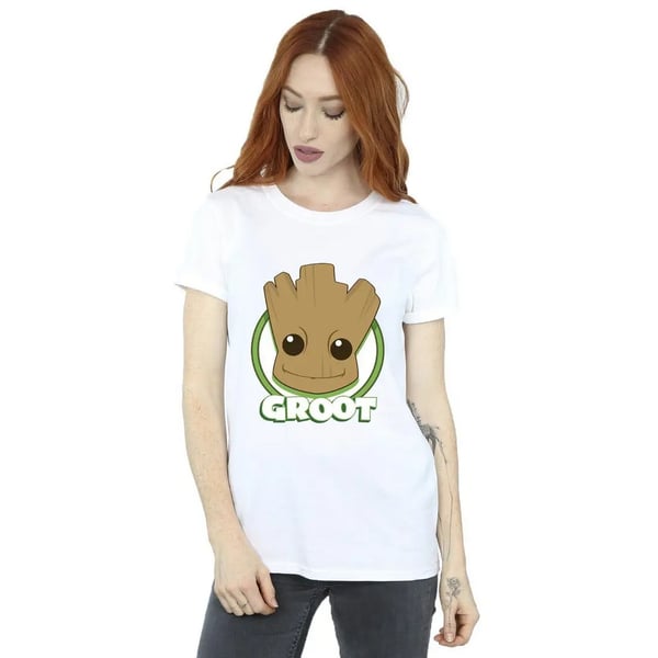 Guardians Of The Galaxy Volume 3 Womens/Ladies Badge Cotton Boyfriend T-Shirt