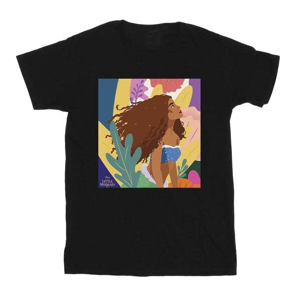The Little Mermaid Girls Colourful Cotton T-Shirt