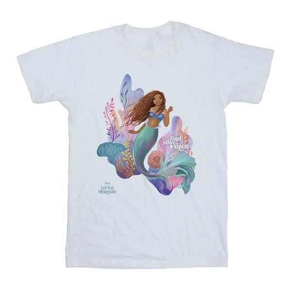 Den Lilla Sjöjungfrun Flickor Röst Bomulls T-shirt