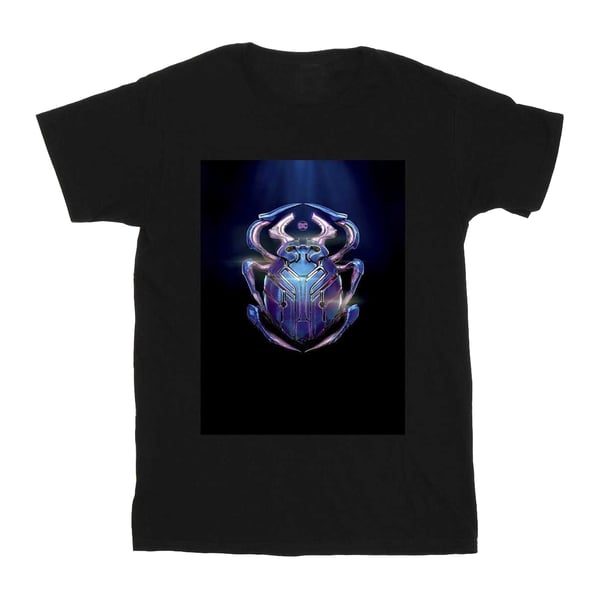 Blue Beetle Girls Glowing Beetle Cotton T-Shirt