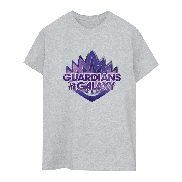 Guardians Of The Galaxy Volume 3 Womens/Ladies Cosmic Cotton Badge Boyfriend T-Shirt