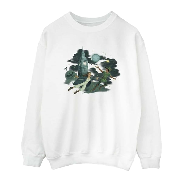 Peter Pan And Wendy Womens/Ladies Big Ben Clouds Sweatshirt