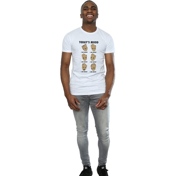 Guardians Of The Galaxy Mens Today´s Mood Baby Groot Cotton T-Shirt