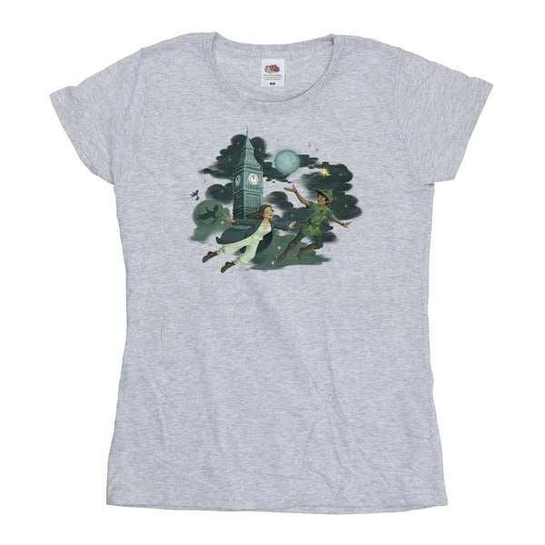 Peter Pan And Wendy Womens/Ladies Big Ben Clouds T-Shirt