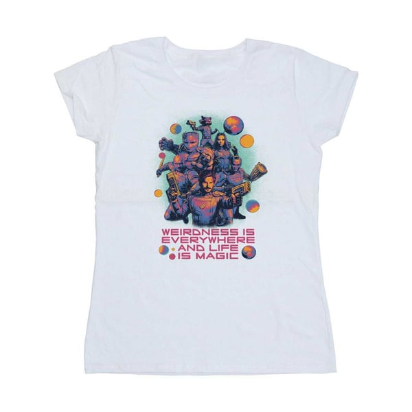 Guardians Of The Galaxy Volume 3 Womens/Ladies Weirdness Cotton T-Shirt
