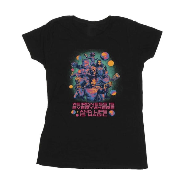 Guardians Of The Galaxy Volume 3 Womens/Ladies Weirdness Cotton T-Shirt