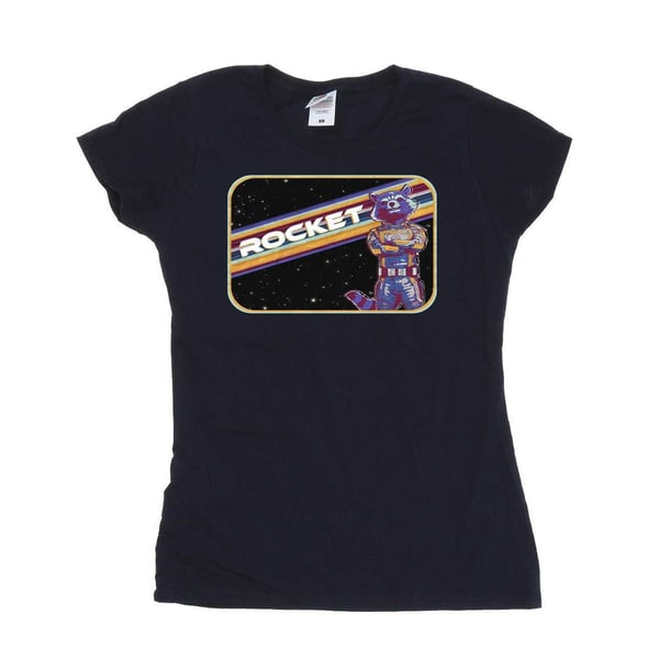 Guardians Of The Galaxy Volume 3 Womens/Ladies Rocket Raccoon Cotton T-Shirt