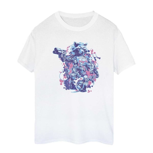 Guardians Of The Galaxy Volume 3 Womens/Ladies Group Pose Cotton Boyfriend T-Shirt