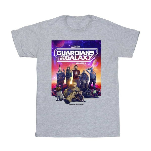 Guardians Of The Galaxy Volume 3 Mens Movie Poster T-Shirt