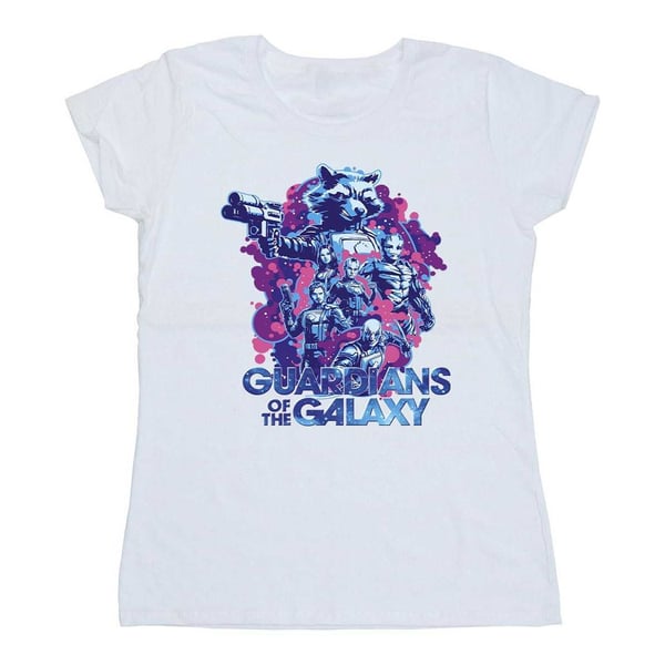 Guardians Of The Galaxy Volume 3 naisten/naisten Action Pose -puuvillainen T-paita Guardians Of The Galaxy Volume 3 naisten/naisten Action Pose -puuvillainen T-paita