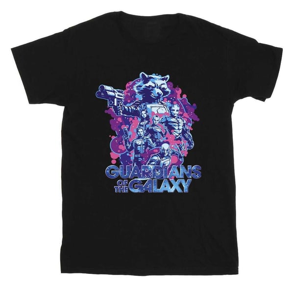 Guardians Of The Galaxy Volume 3 Girls Character Poses Cotton T-Shirt