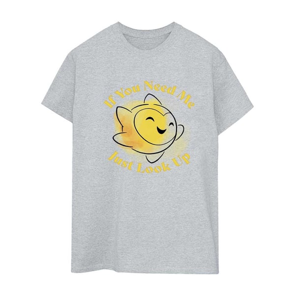 Wish Womens/Ladies If You Need Me Just Look Up Boyfriend T-Shirt