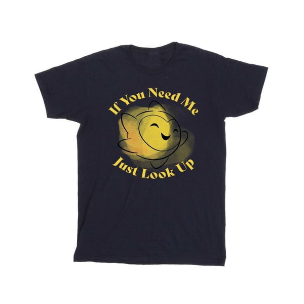 Wish Mens If You Need Me Just Look Up Cotton T-Shirt