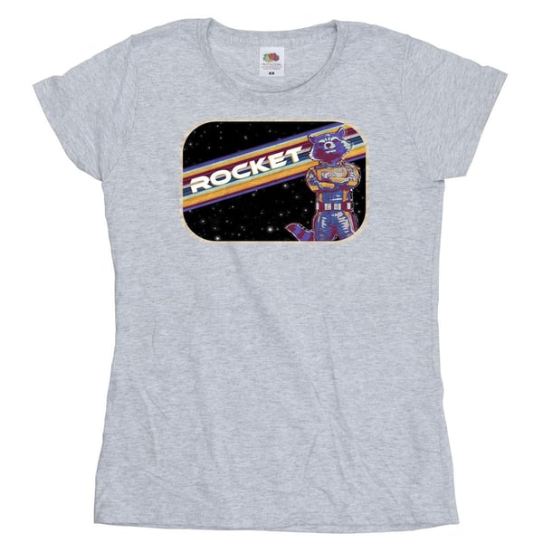 Guardians Of The Galaxy Volume 3 Womens/Ladies Rocket Raccoon Space Pose T-Shirt