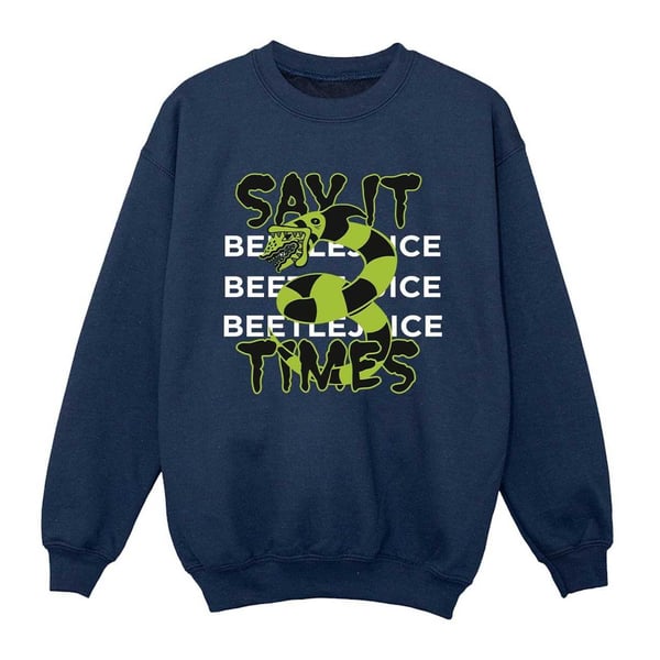 Beetlejuice Boys Say It 3 Times Sweatshirt