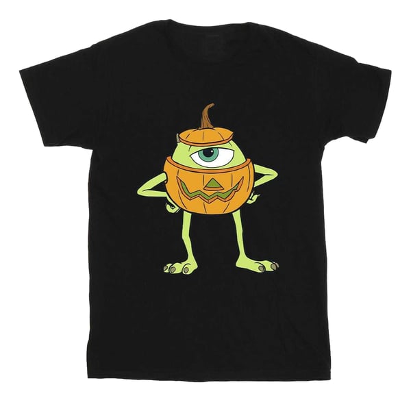 Monsters Inc Girls Mike Pumpkin Cotton Halloween T-Shirt