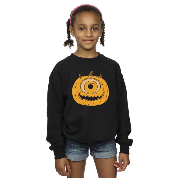Monsters Inc Girls Pumpkin Halloween Sweatshirt