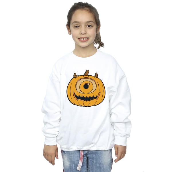 Monsters Inc Girls Pumpkin Halloween Sweatshirt