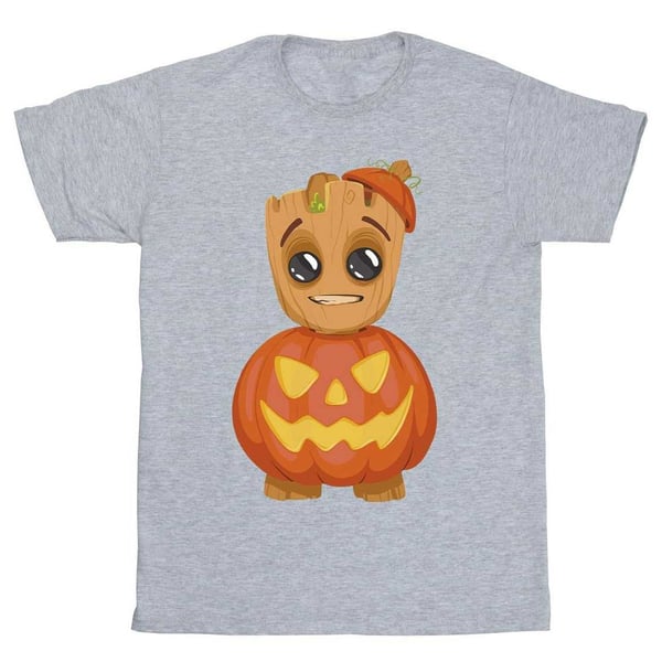 Guardians Of The Galaxy Girls Groot Pumpkin T-Shirt