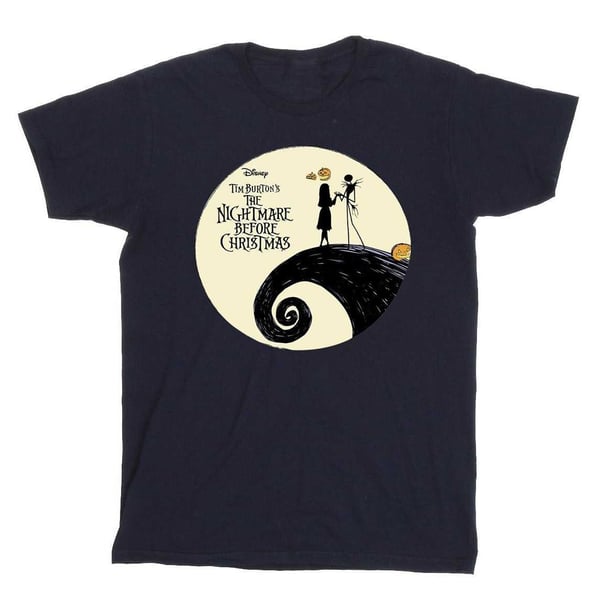 The Nightmare Before Christmas Girls Logo Cotton T-Shirt