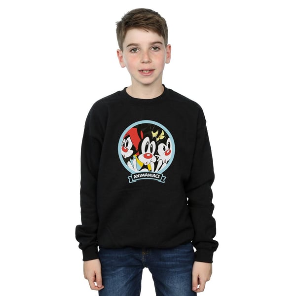 Animaniacs Boys Fisheye Group Sweatshirt