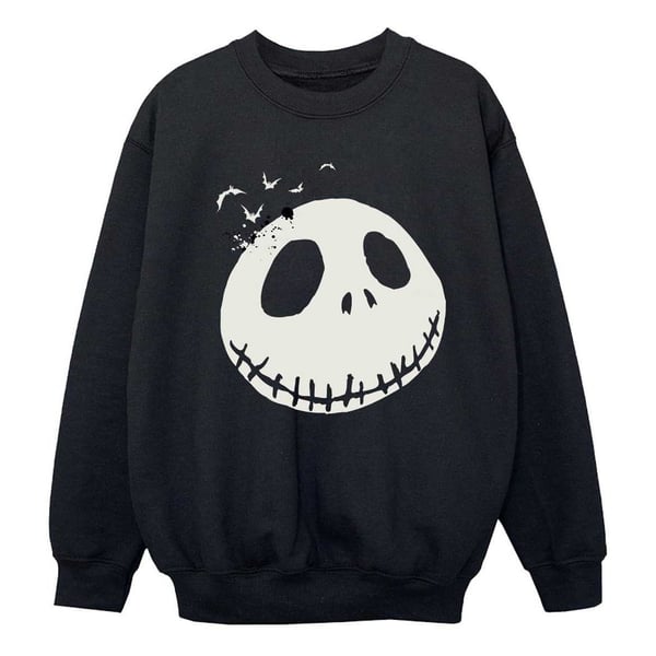The Nightmare Before Christmas Flickor Jack Skellington Ansikte Tröja