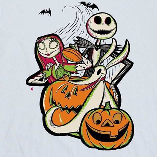 The Nightmare Before Christmas Boys Pumpkin Cotton T-Shirt