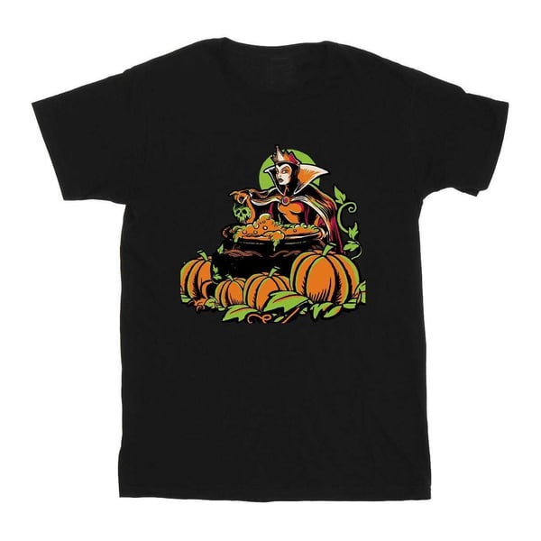Disney Flickor Onda Drottningen Skurkar Halloween T-shirt i Bomull