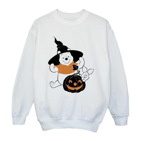 Nalle Puh tyttöjen kurpitsa Halloween-collegepaita