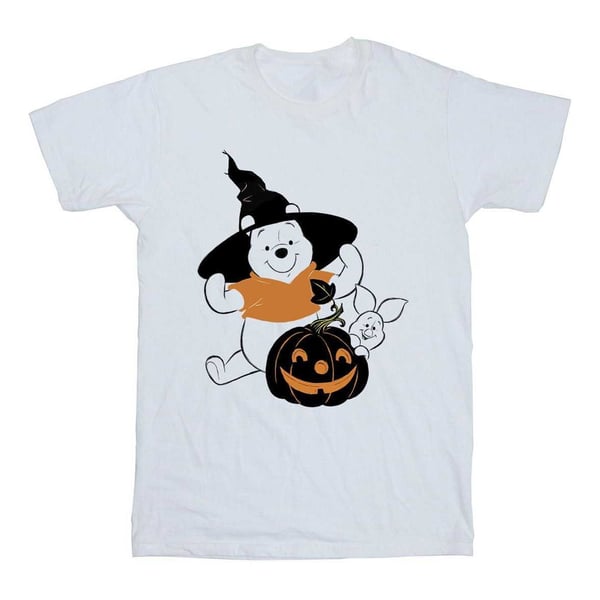 Winnie the Pooh Girls Pumpkin Cotton Halloween T-Shirt