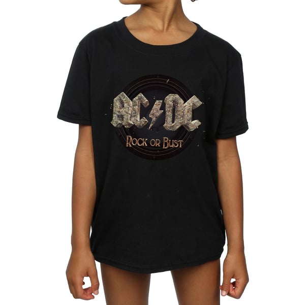 AC/DC Girls Rock Or Bust Cotton T-Shirt