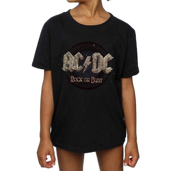 AC/DC Girls Rock Or Bust Cotton T-Shirt