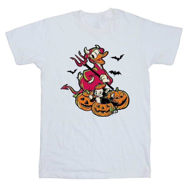Disney Girls Donald Duck Devil Cotton T-Shirt