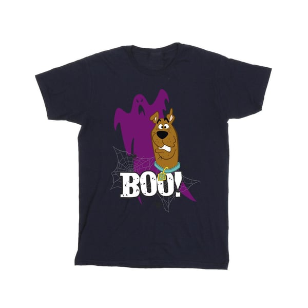 Scooby Doo Boys Boo Ghost Cotton T-Shirt