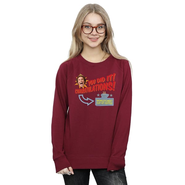 Elf Womens/Ladies World´s Best Coffee Sweatshirt