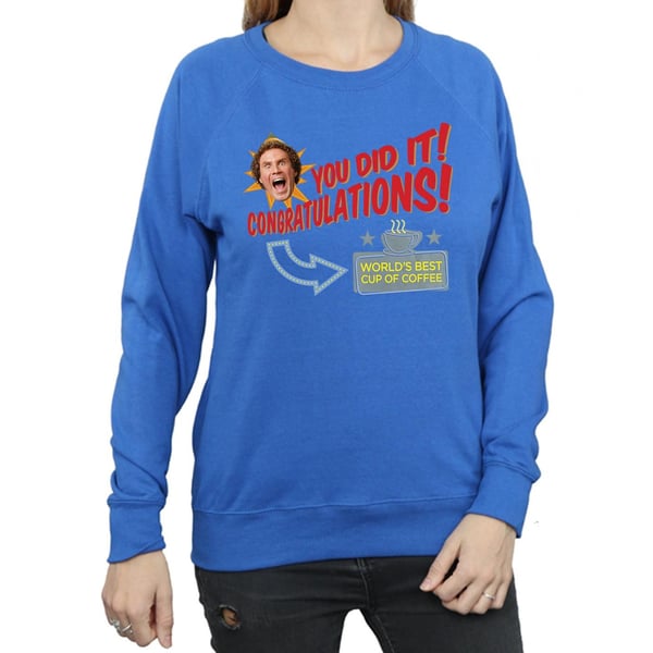 Elf Womens/Ladies World´s Best Coffee Sweatshirt