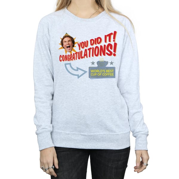 Elf Womens/Ladies World´s Best Coffee Sweatshirt