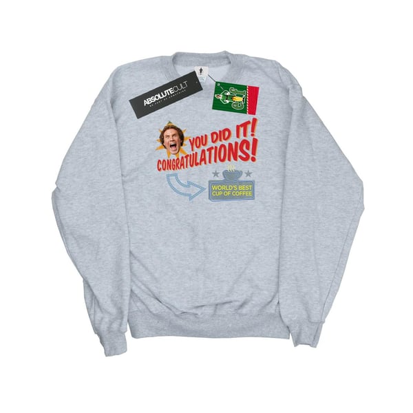 Elf Womens/Ladies World´s Best Coffee Sweatshirt
