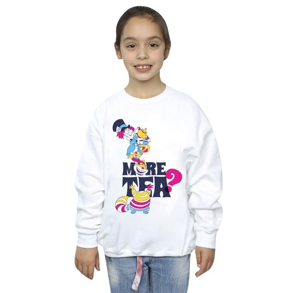 Disney Girls Alice In Wonderland More Tea Sweatshirt