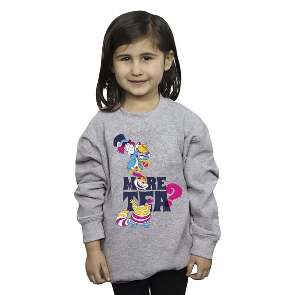 Disney Girls Alice In Wonderland More Tea Sweatshirt