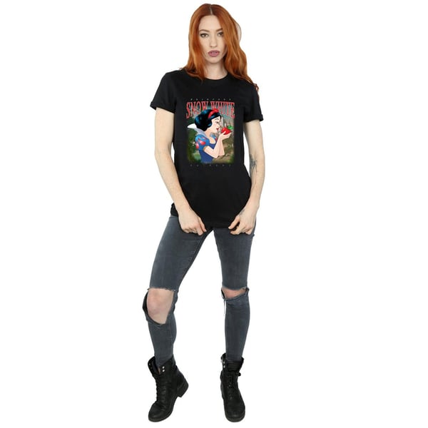 Snow White And The Seven Dwarfs Womens/Ladies Montage Cotton Boyfriend T-Shirt