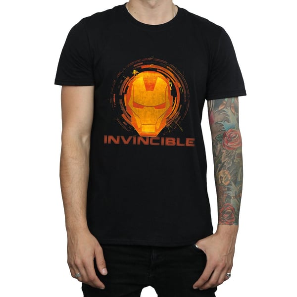 Marvel Mens Iron Man Invincible T-Shirt