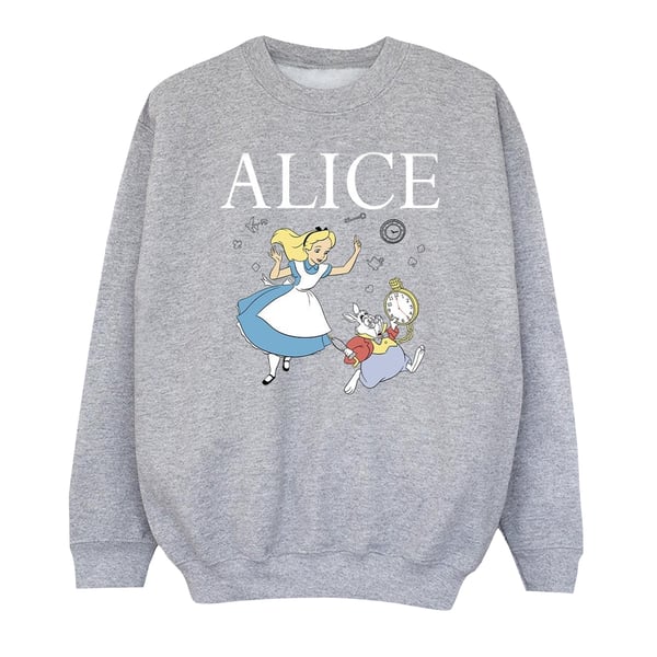 Disney Flickor Alice I Underlandet Följ Kaninen Tröja