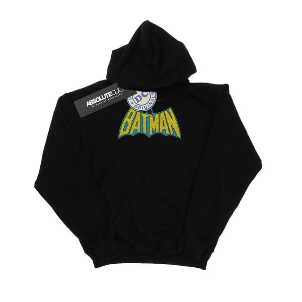 DC Comics Pojkar Batman Crackle Logo Hoodie