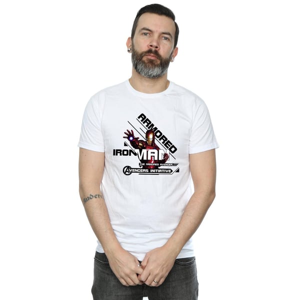 Marvel Mens Iron Man Armored Avenger T-Shirt